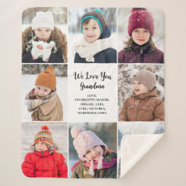 Modern We Love You 8 Photo Collage
