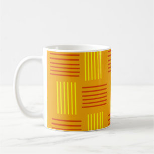 Modern Weave i mitten av århundradet Kaffemugg