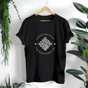 Modern webbplats för Business Scan Me QR-kod T Shirt