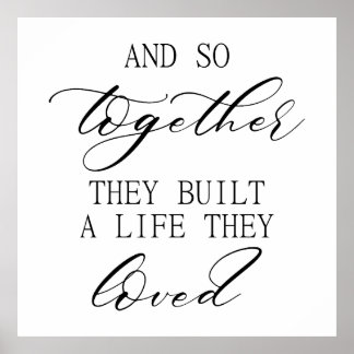 Modern Wedding Backdrop – Wedding Sign & Backdrop Poster