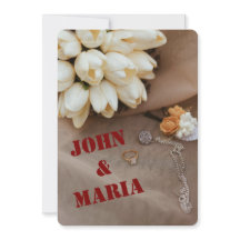 Modern Wedding Invitation | Editable Design