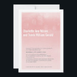 MODERN WEDDING-INVITATION: Obre vattenfärgscoral Inbjudningar<br><div class="desc">Originalillustration design upphovsrätt till enbart söt PAPPERIE 2013 - - - - - - - - - - - - - - - - - - - - - - - - - - - - - - - - - - - - - - - - - - -...</div>