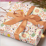 Modern Western Cow Skull Desert Sol Mönster Presentpapper<br><div class="desc">Den moderna Westerna skullerskålen Sol Mönster Wrapping Papper Gift Wrap har ett modernt westernt mönster med öknen sol,  kaktus,  vagnhjul,  ormar och blommor. Perfekt för presentemballering för födelsedag,  jul och firande. Skapat av Evco Studio www.zazzle.com/store/evcostudio</div>