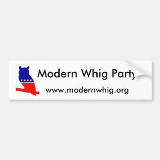 Modern Whigpartybildekal Bildekal