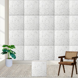 Modern White Black and Guld Speckled Tile Kakelplatta