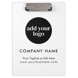 Modern White Business Anpassningsbar Company Logot