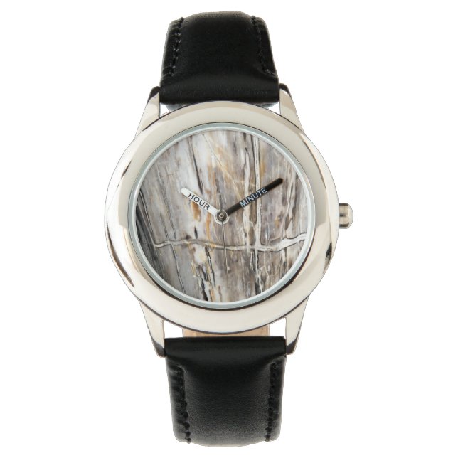 Modern White & Grått Unisex Watch Armbandsur (Framsida)