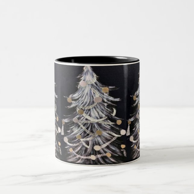 **MODERN WHITE JULGRAN** CHRISTMAS MUGG (Center)