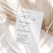 Modern White Photo Bröllop