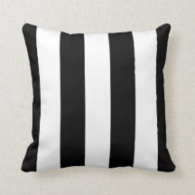 Modern Wide Bold Black and White Rand Mönster