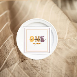 Modern Wild One first birthday  Pappersservett