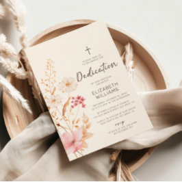 Modern Wildblomma | Botaniskt trädgårdsredskap Inbjudningar