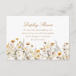 Modern Wildblomma Kärlek är i Visningen Bloom Tilläggskort