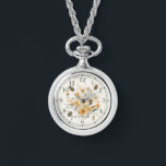 Modern WildblommBlommigt Bee Snyggt Chic Womans Armbandsur<br><div class="desc">Den moderna Blommigten Bee Snyggt Chic Womans Watches har en trendig med en modern blommigt av vildblommor i gult med humla. Skapat av Evco Studio www.zazzle.com/store/evcostudio</div>