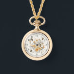 Modern WildblommBlommigt Bee Snyggt Chic Womans Armbandsur<br><div class="desc">Den moderna Blommigten Bee Snyggt Chic Womans Watches har en trendig med en modern blommigt av vildblommor i gult med humla. Skapat av Evco Studio www.zazzle.com/store/evcostudio</div>