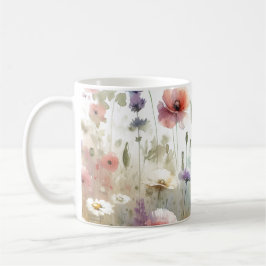 Modern Wildblommor Kaffemugg