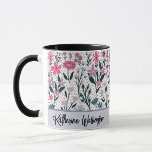 Modern Wildblommor Mugg