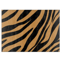 Modern Wildlife Bengal Tiger Animal Print Mönster