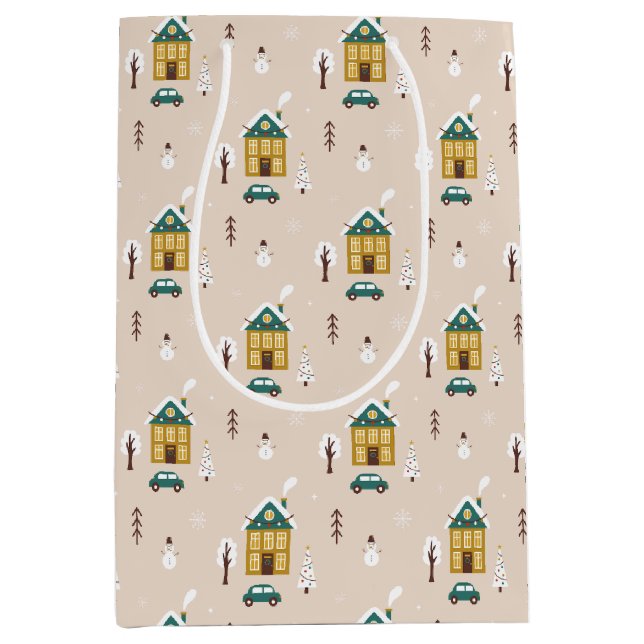 Modern Winter Helgdag House (Framsidan)