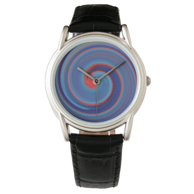 Modern wirl-Abstrakt art. 30 Armbandsur (Framsida)