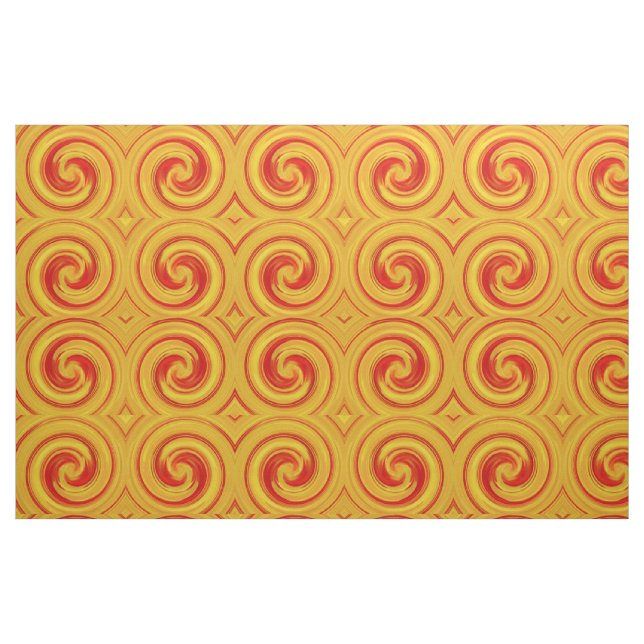 Modern wirl-Abstrakt art. 3 Tyg (Fat Quarter)