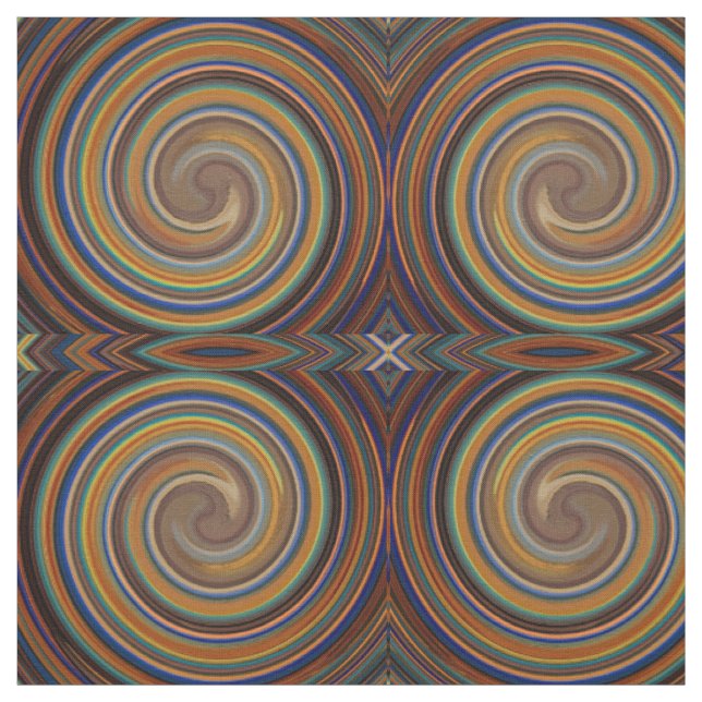 Modern wirl-Abstrakt artikel 23 Tyg (Provkarta)