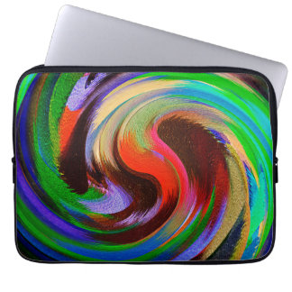 Modern wirl-Abstrakt artikel 25 Laptop Sleeve