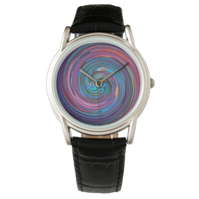 Modern wirl-Abstrakt artikel 71 Armbandsur (Framsida)