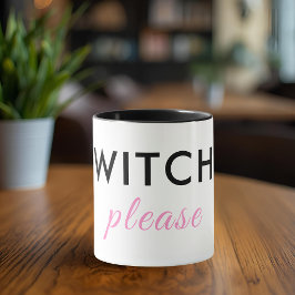 Modern Witch, Halloween Mugg - minimal Chic
