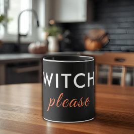 Modern Witch, Halloween Mugg - minimal Chic