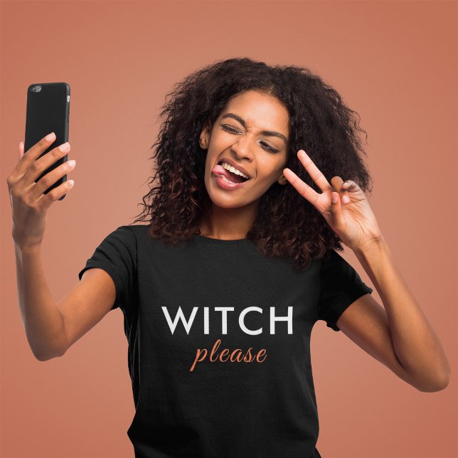 Modern Witch, Halloween Shirt - Lustigt Tee (Skapare uppladdad)