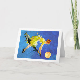 Modern Witch Rides a Vacuum Kort