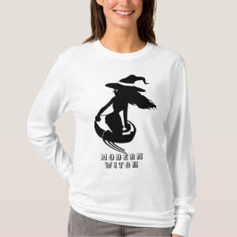 Modern Witch Vibes Halloween T Shirt