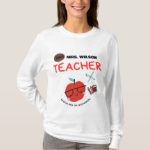 Modern With personalized name for teacher