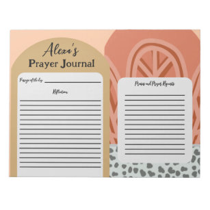 Modern Womens Christian Daily Prayer Journal Anteckningsblock