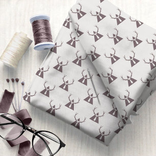 Modern Woodland Buck Necktie Mönster #11 ID1073 Tyg