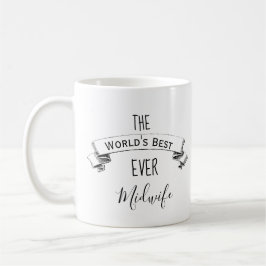 Modern Worlds Bästa någonsin-Personlig Midfru Kaffemugg