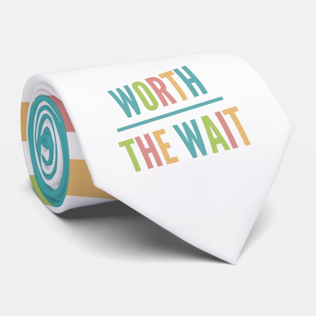 Modern Worth the wait - Adoption, Nyfödd bebis Slips (Rullad)