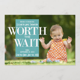 Modern Worth the Wait - Antagningsmeddelande Meddelande