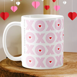 Modern XOXO Alla hjärtans dag Godmor Kaffemugg