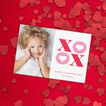 Modern XOXO Alla hjärtans dags-fotografi