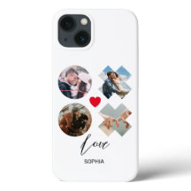 Modern xoxo Photo kärlek kysser hjärtans anpassnin