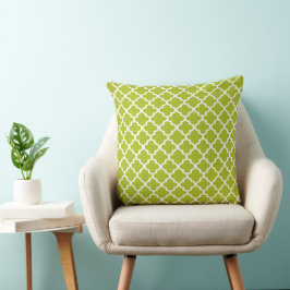 Modern XXX marockansk quatrefoil Mönster Kudde