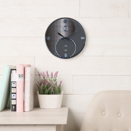 Modern Yin Yang Wall Clock Stor Klocka