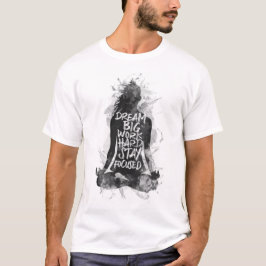 Modern yoga-kvinnor drömmer om hårt arbete t shirt