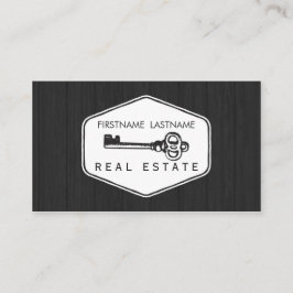 Modern yrkesmässig fastighet visitkort