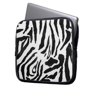 Modern Zebra Laptop Fodral