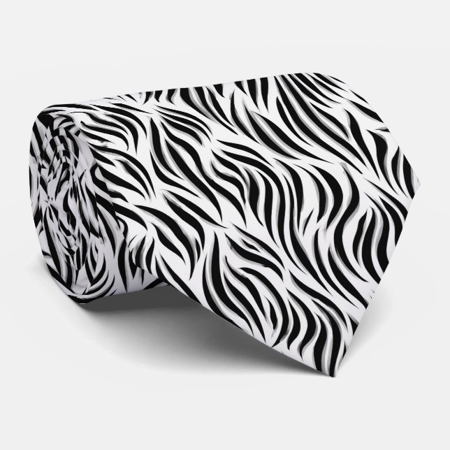 Modern Zebra Stripe Pattern Slips (Rullad)