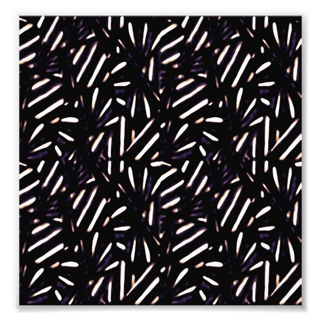 Modern Zebra tryck Mönster (Framsidan)