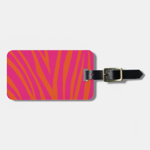 Modern Zebra tryck Mönster Bagagebricka